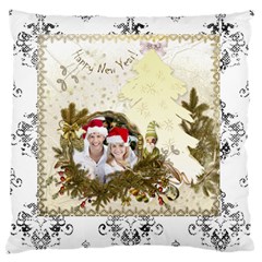 Christmas & Happy New Year - Large Cushion Case (Two Sides)