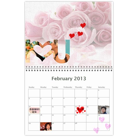 2013 Calendar By Stevie Feb 2013