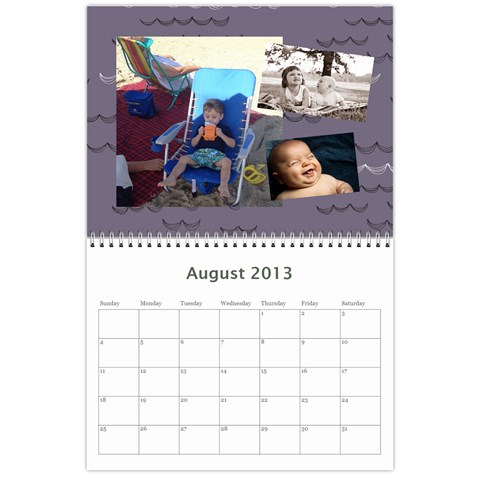 2013 Grandchildren Calendar By Missy Landis Aug 2013