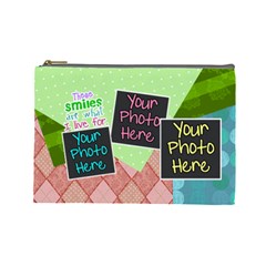These smiles are what I live for Large cosmetic - Cosmetic Bag (Large)