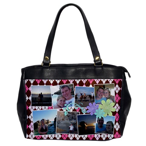 Argyle Flowers Office Handbag By Digitalkeepsakes Front