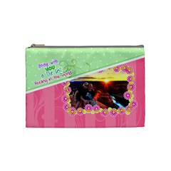 Being With You Medium Cosmetic (7 styles) - Cosmetic Bag (Medium)