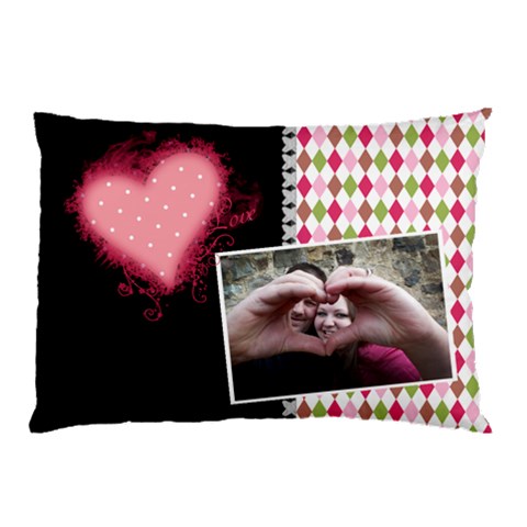 Love 26.62 x18.9  Pillow Case