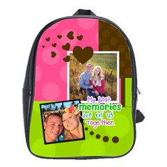 My Best Memories - School Bag Large - School Bag (Large)