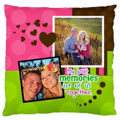 My Best Memories - Cushion Case - Large Cushion Case (One Side)