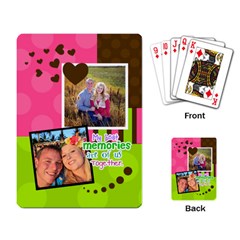 My Best Memories - Playing Cards - Playing Cards Single Design (Rectangle)