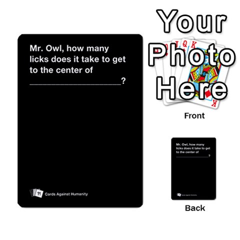 Cah Custom Deck Template 2 By Steven Front 50