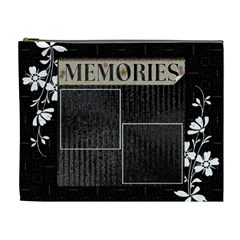 Memories Black XL Cosmetic Bag (7 styles) - Cosmetic Bag (XL)
