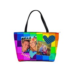 Rainbow Stitch - Classic Shoulder Handbag