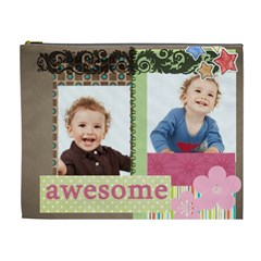 kids, love, family, happy, play, fun - Cosmetic Bag (XL)