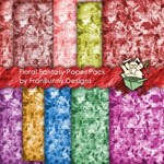 Floral Fantasy Background Papers