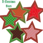 5 Christmas Stars