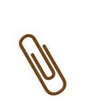 gold rust paperclip-1