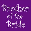 cufflink purple brother bride