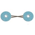 twisted fastener blue