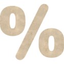 %