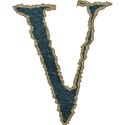 blue upper V