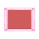 pink baby frame