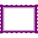 purple stamp