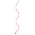 pink curled ribbon