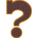 TCasey Brown on Orange Symbols Question Mark