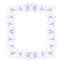 blue daisy overlay