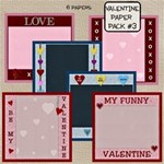 Valentine Paper Pack #3