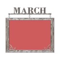 Month 03 - March Frame