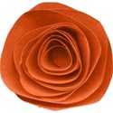 rolledflowerorange