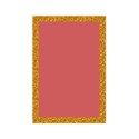 frame tall gold glitter