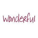 Word Art - Wonderful