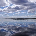 cloud reflections