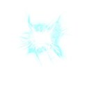 Cyan Light Explosion 2