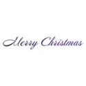 Merry Christmas Purple