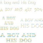 a boy and  his dog title