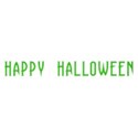 wordarthappyhalloweengreen