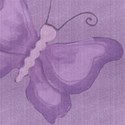 denim purple butterfly layering paper