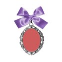 medallion bow purple