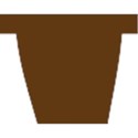 Brown Flower Pot