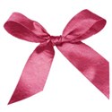pink textured bow