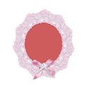 pink ribbon frame