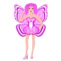pink dress fairy