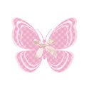 bow butterfly pink