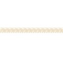 cream crochet edging