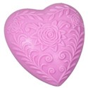 lilac swirl heart