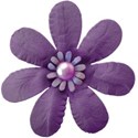 purple flower pearl