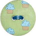 Cupcake Button