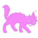 pink cat 