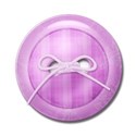 pink bow button