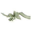 plaid bow grn